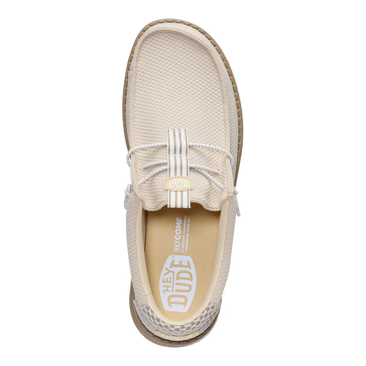 Hey Dude Men's Wally Mesh Neutrals in Island Neutral