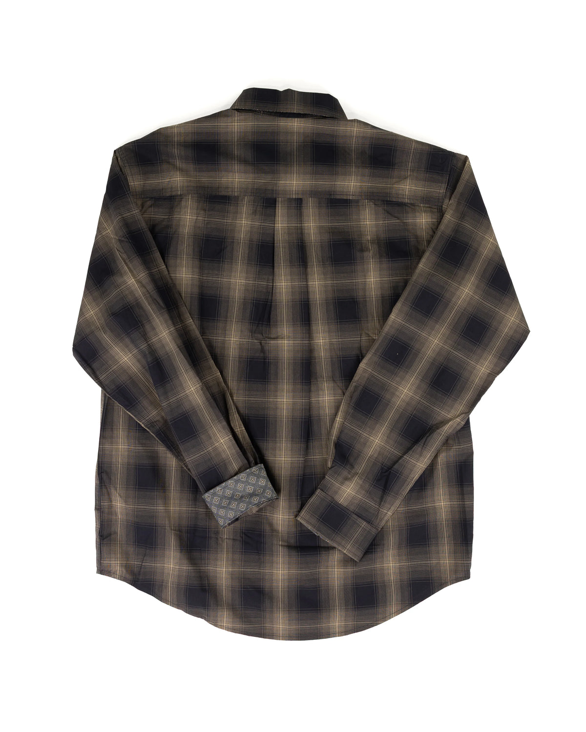 Cinch | Navy Plaid Long Sleeve Classic Fit Shirt