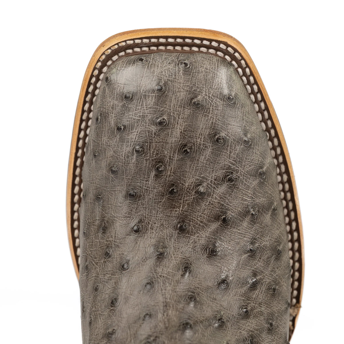 Horse Power | Men's Top Hand Serpentine Bruciato Full Quill Ostrich Boots