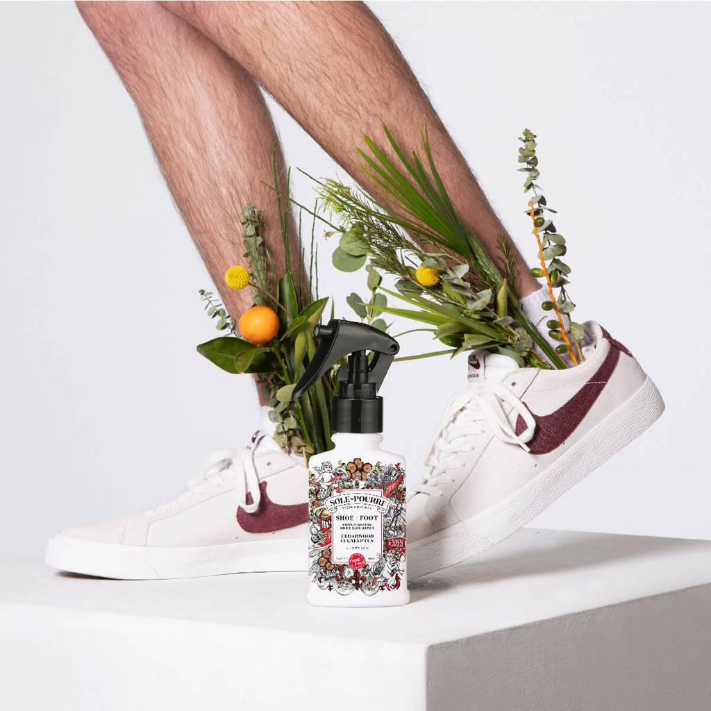 Sole~Pourri Shoe + Foot Odor Eliminator Spray, Cedarwood + E
