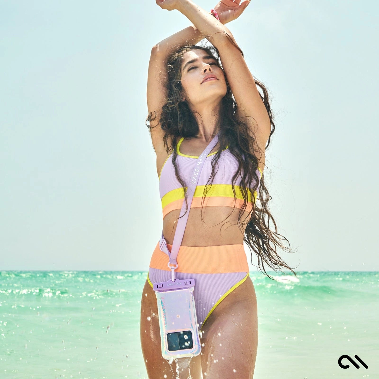 Waterproof Floating Phone Pouch - Iridescent