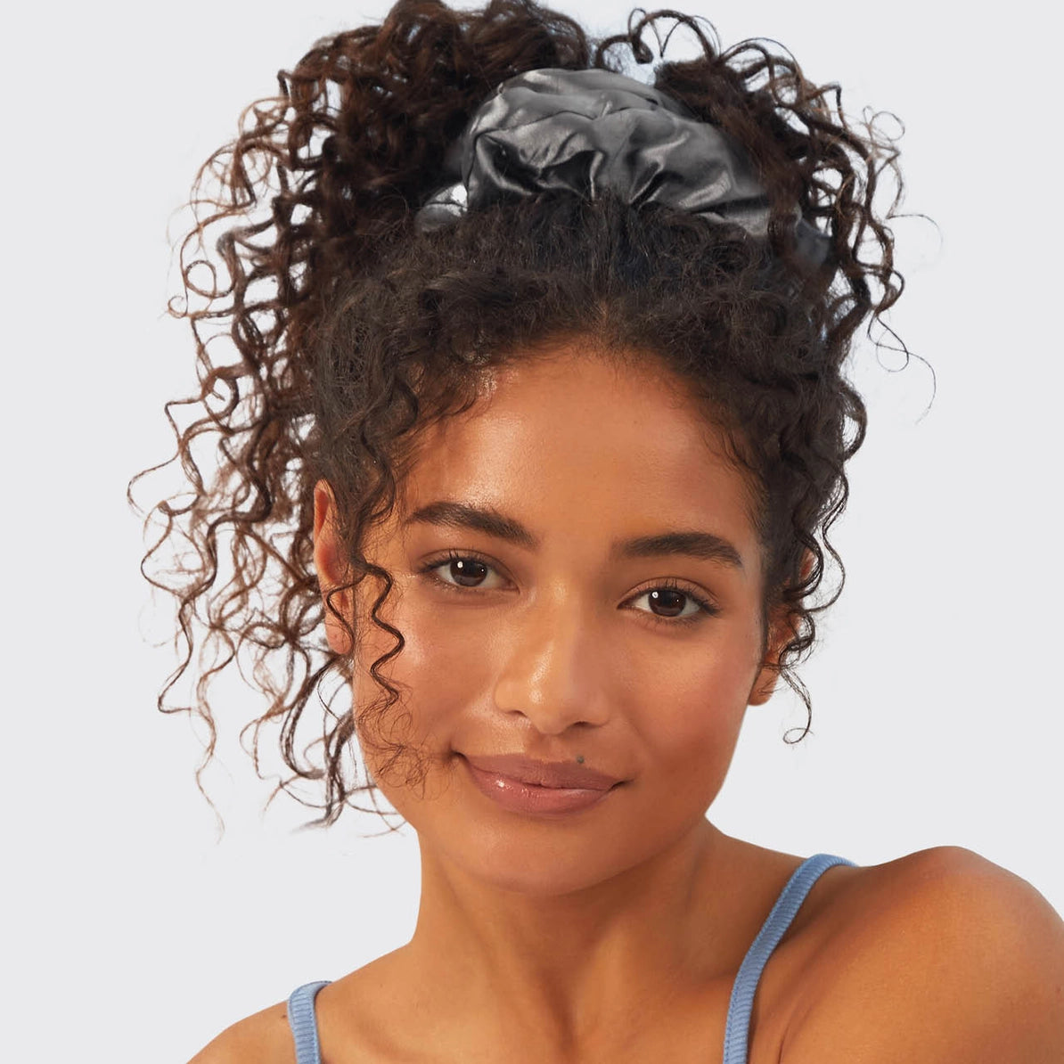 Kitsch Satin Sleep Pillow Scrunchies - Charcoal Gold