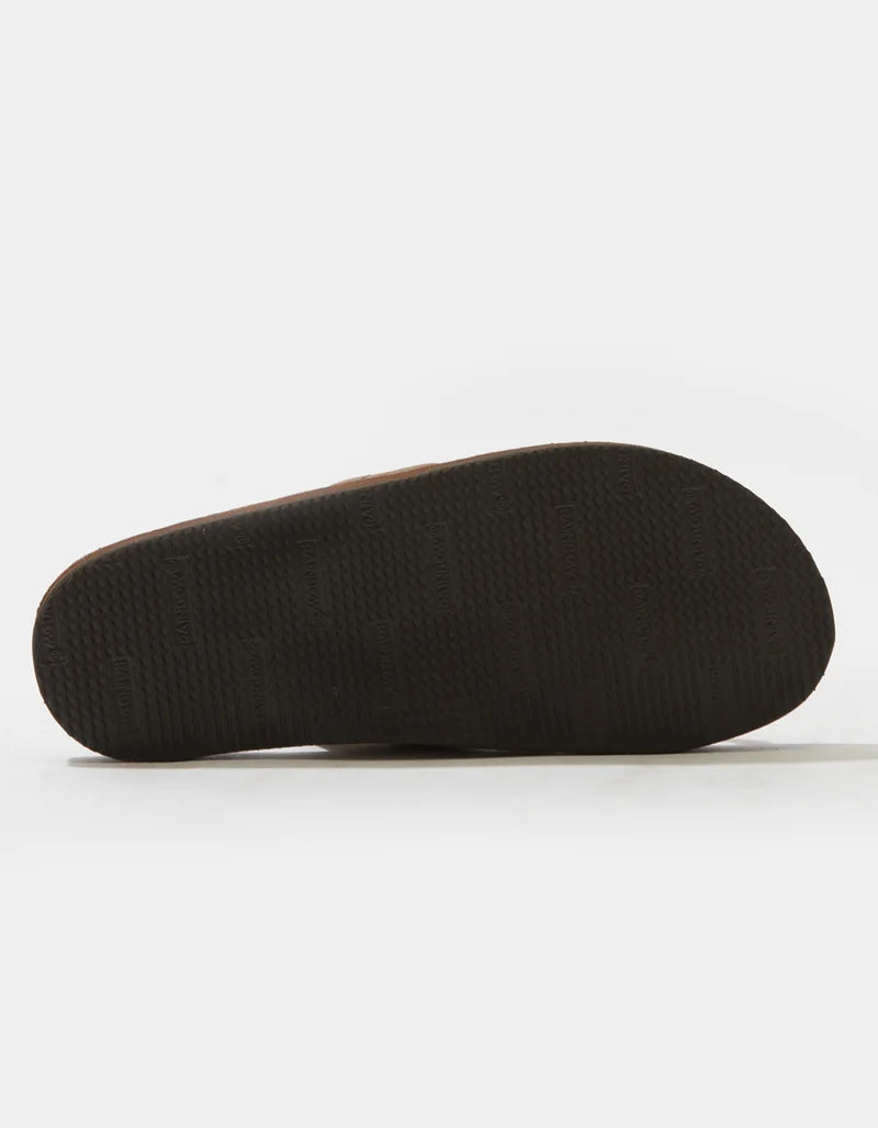 Rainbow Sandals | Men's Single Layer Premier Leather Sandals in eXpresso