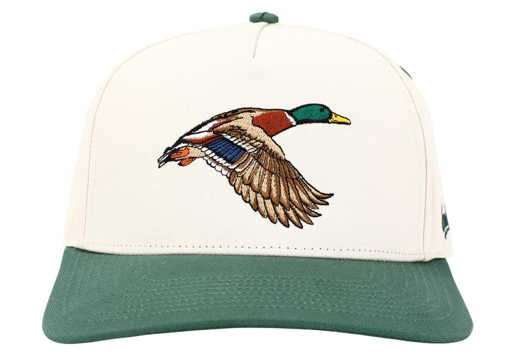 Embry Outdoors | Mallard Hat - Cream/Green