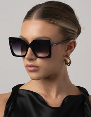 Dynasty Black Smoke Fade Sunglasses