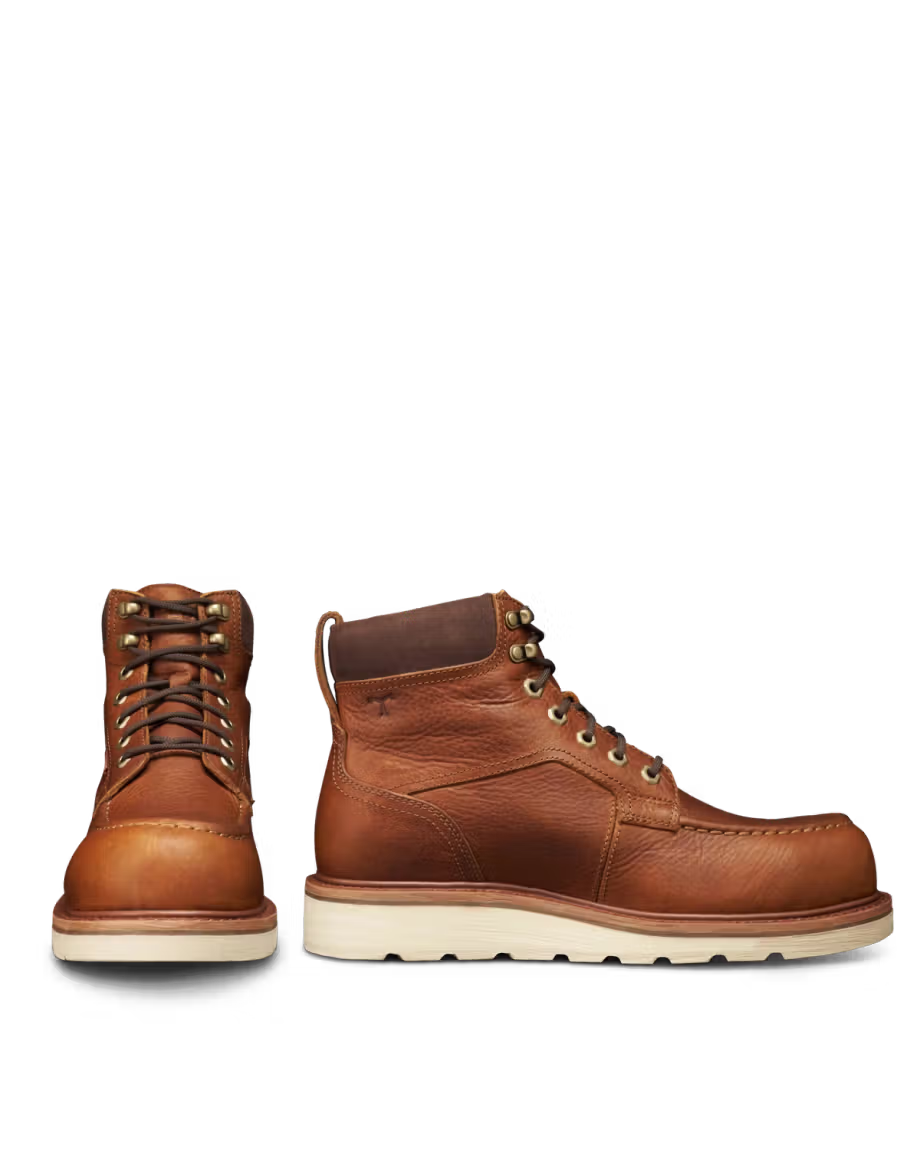 Tecovas Men's LongHaul Waterproof Moc Composite Toe Work Boots