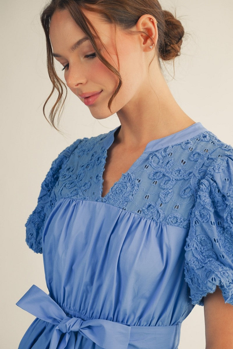 Everyday Darling Dress in Blue