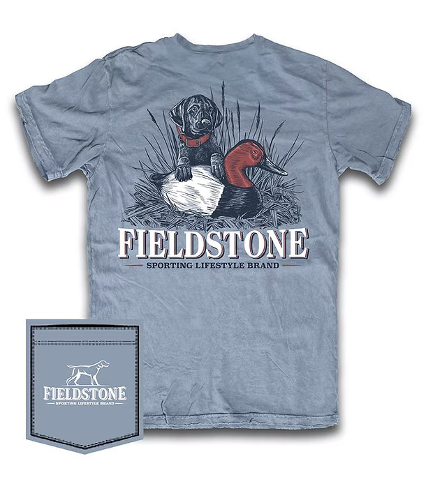 Fieldstone Decoy Pup T-Shirt in Saltwater