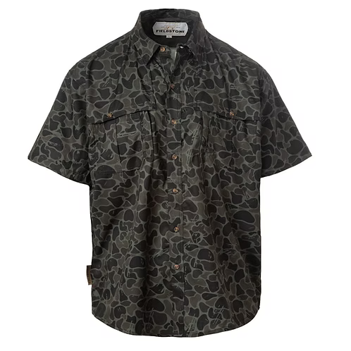 Fieldstone Nightshade Camo Button Down Shirt