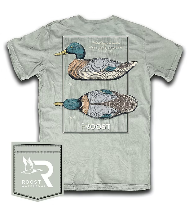 Roost Mallard Decoys T-Shirt in Bay