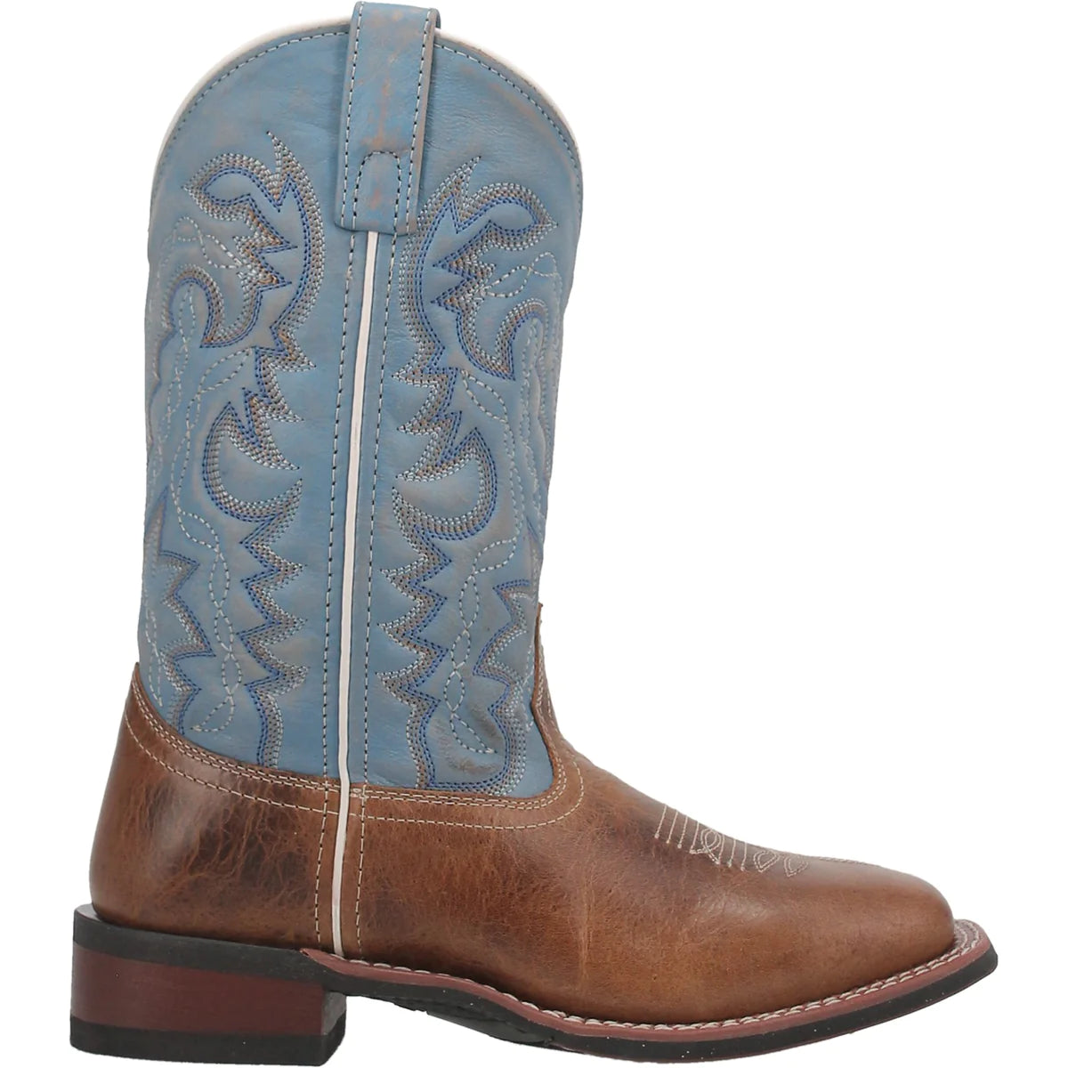 Laredo Women's 11" Darla Leather Wide Square Toe Boot