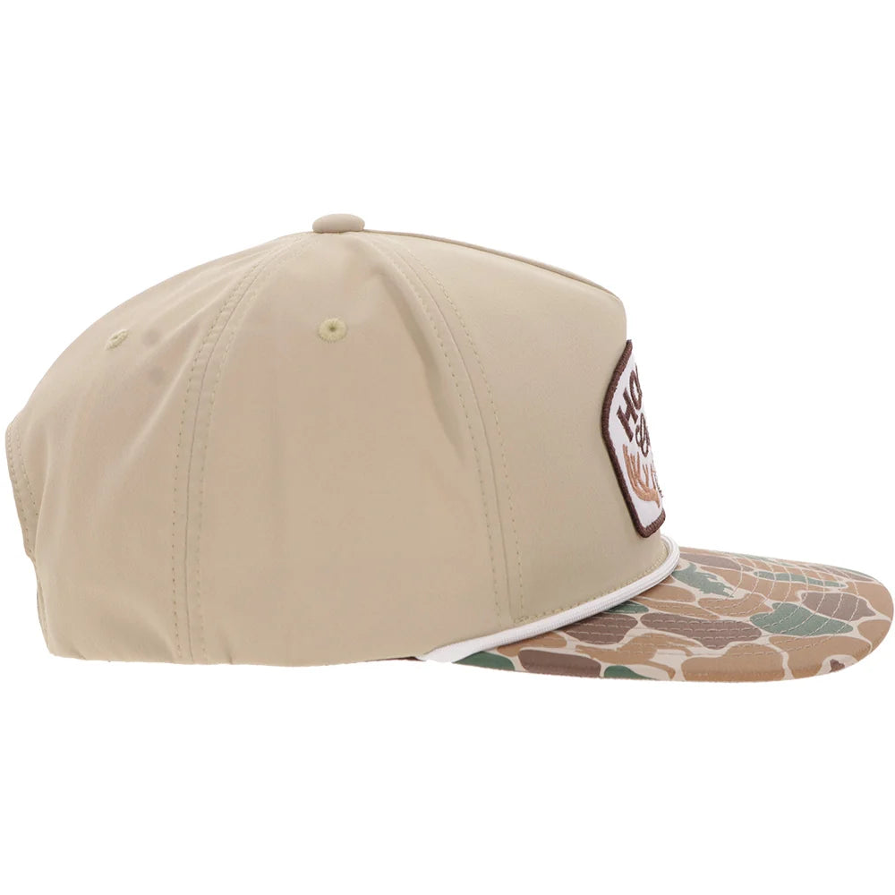 Hooey | The Outfitters Hat - Tan/Camo