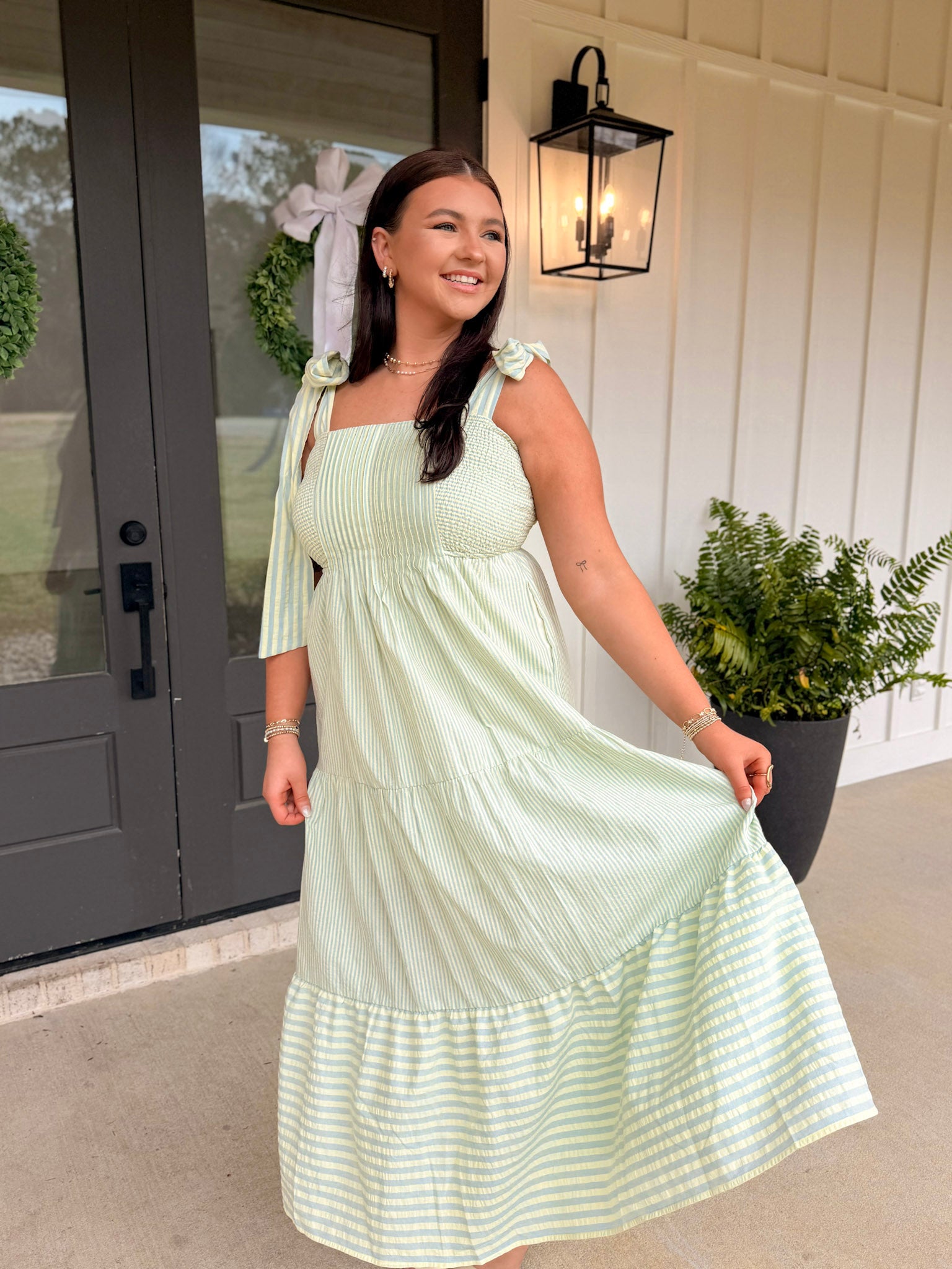 Summer in Stripes Maxi Dress