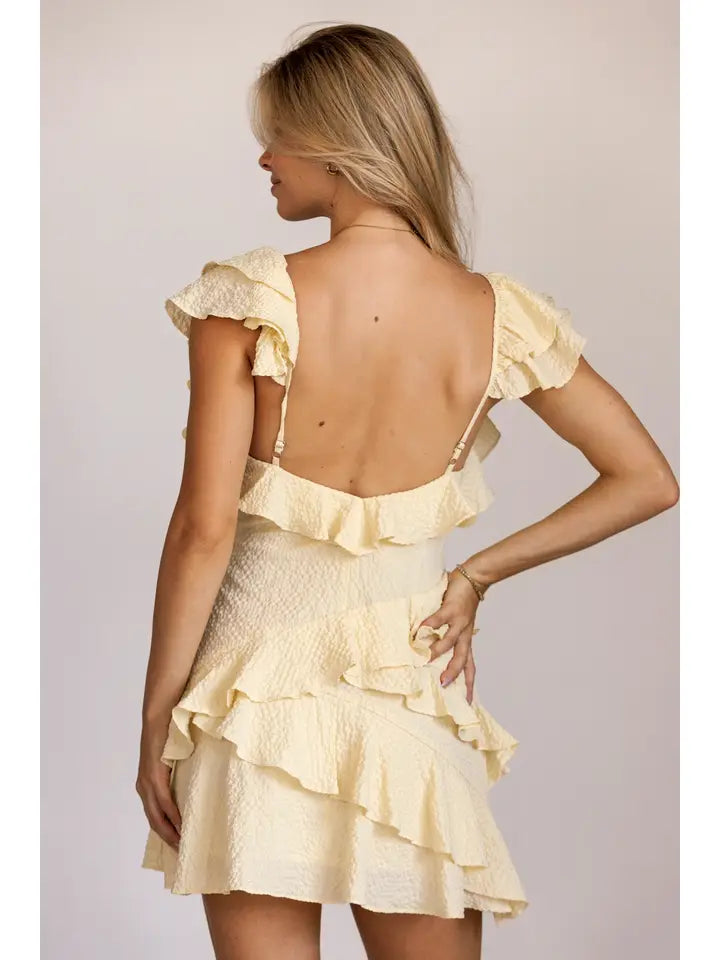 Ruffle Season Mini Dress