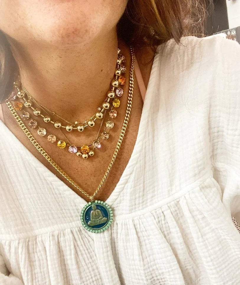 Radmilla Short Necklace in Gold