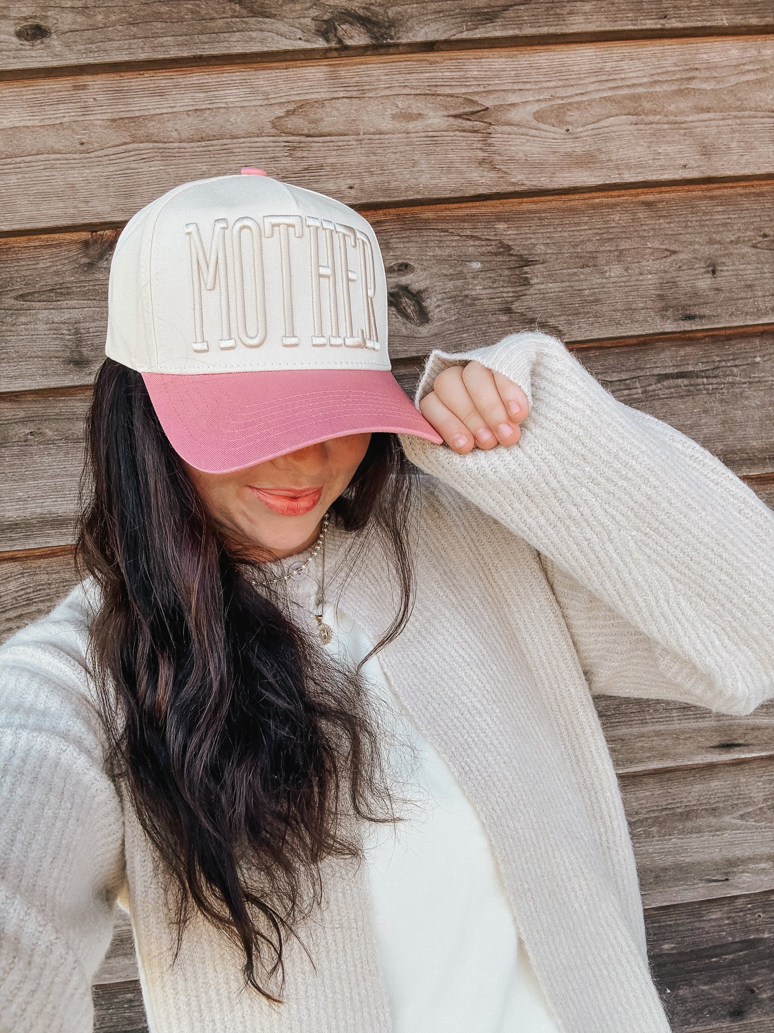 Mother Pink Trucker Hat