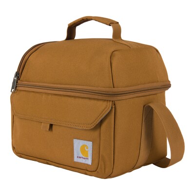 Carhartt Insulated 12 Can Lunch Cooler in Brown
