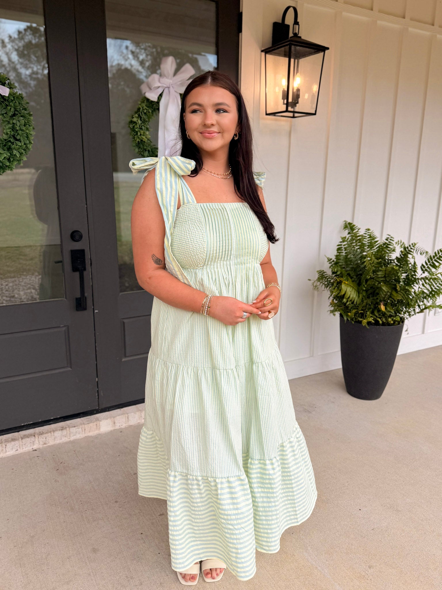 Summer in Stripes Maxi Dress