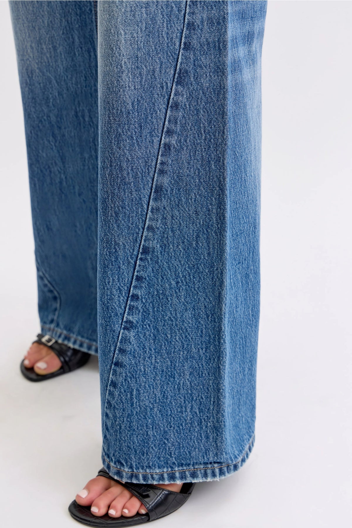 The Ava High Rise Wide Leg Jeans