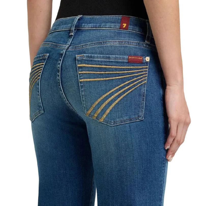 7 For All Mankind DOJO Slim Illusion Flare Jeans | Retro Fade | 32"