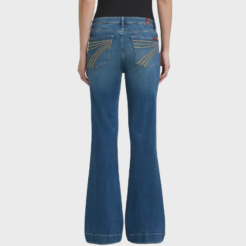 7 For All Mankind DOJO Slim Illusion Flare Jeans | Retro Fade