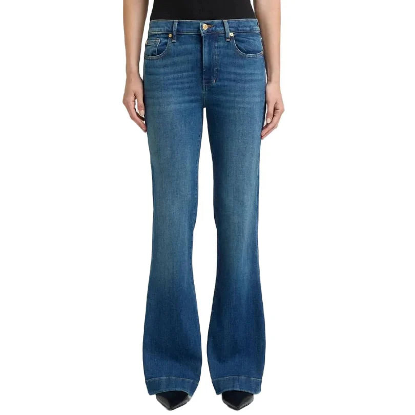 7 For All Mankind DOJO Slim Illusion Flare Jeans | Retro Fade | 32"
