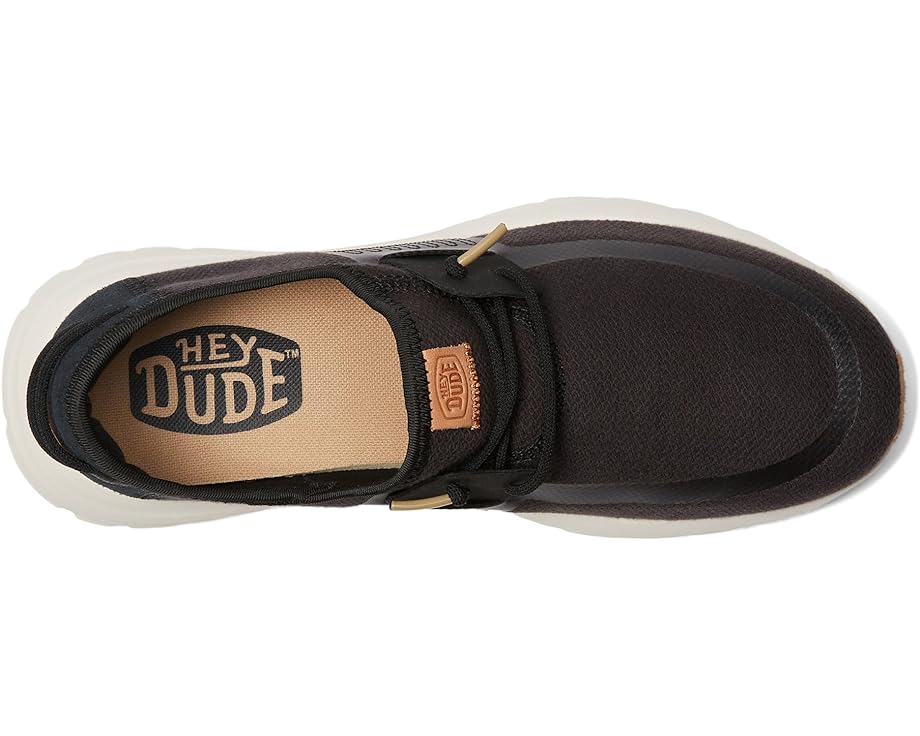 Men's Hey Dude Sirocco Neutrals Black/White