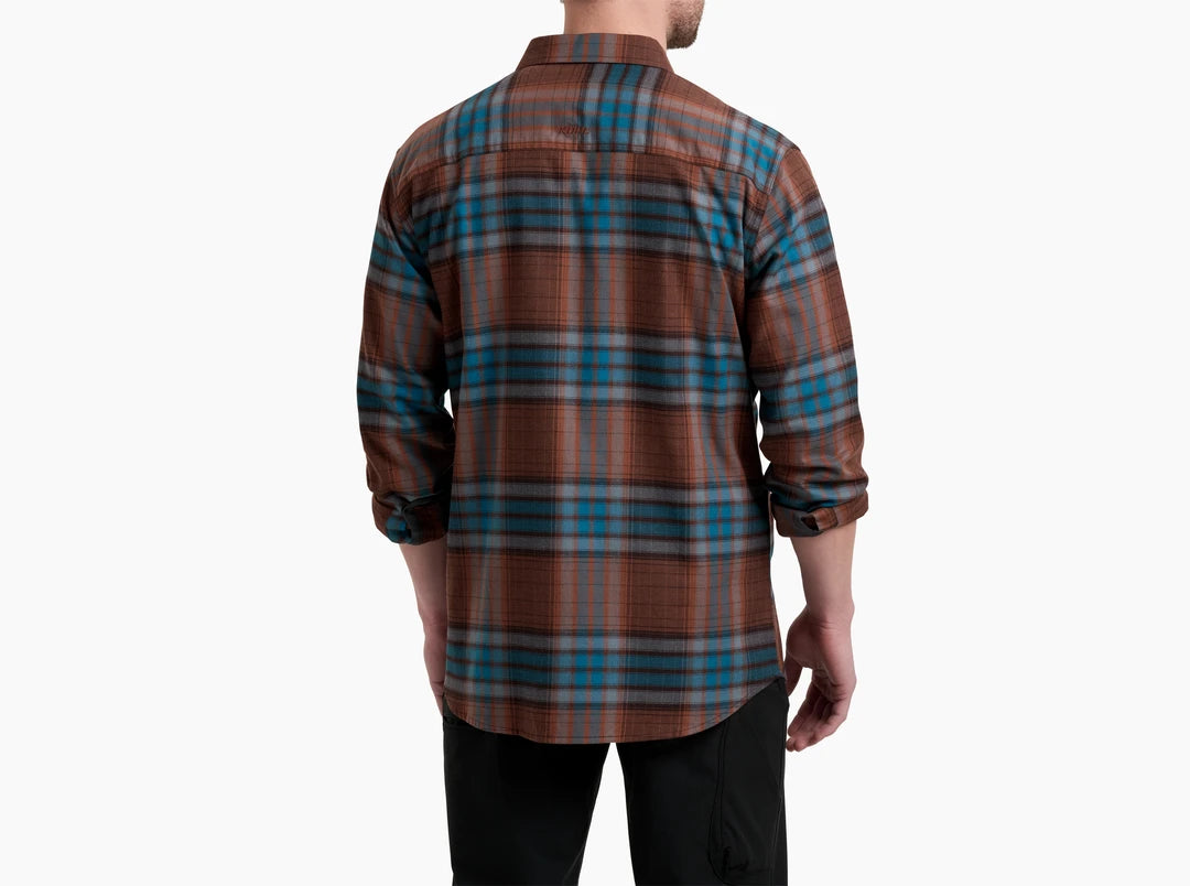 Kuhl Men's Fugitive Flannel in Bonfire