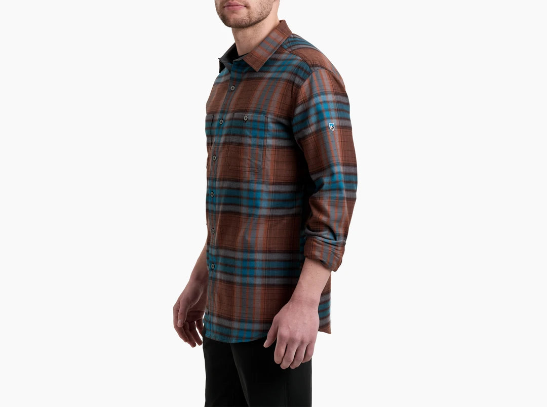 Kuhl Men's Fugitive Flannel in Bonfire
