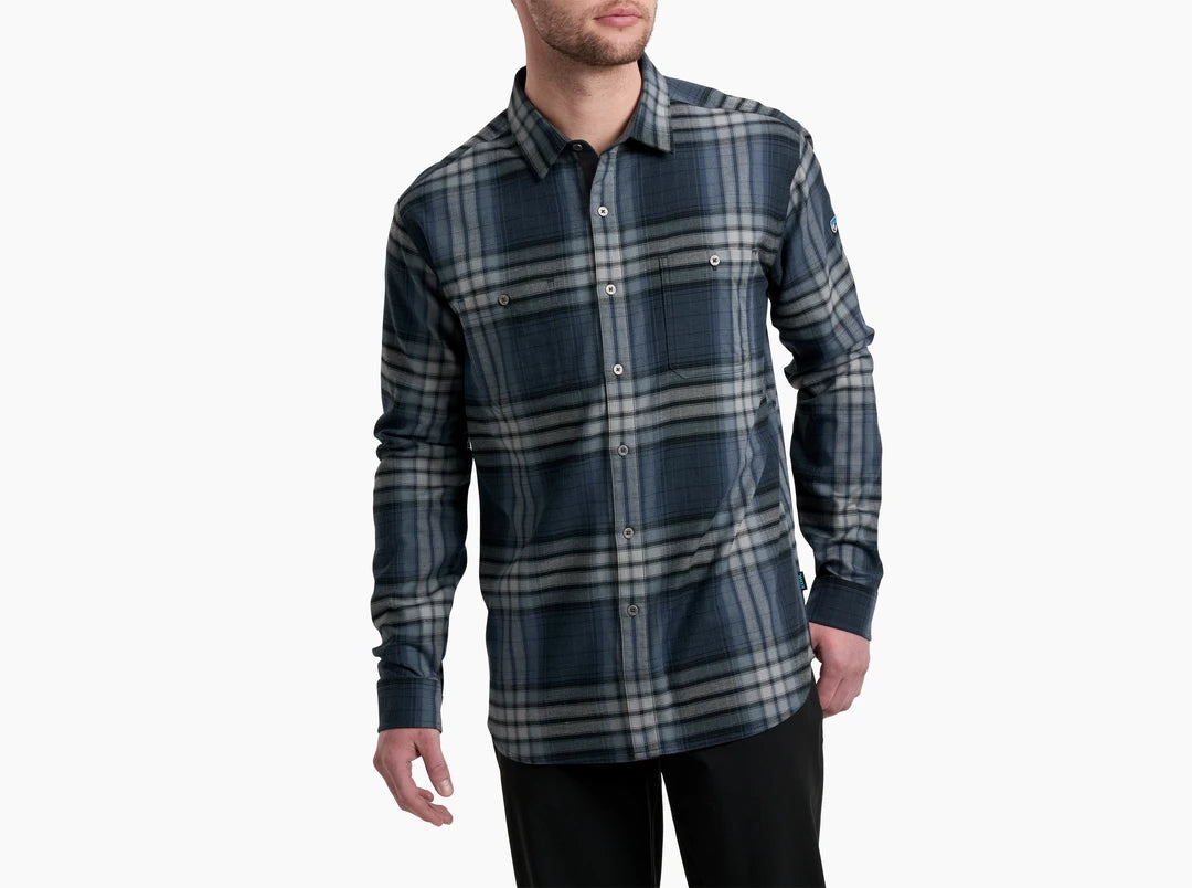 Kuhl Men's Fugitive Flannel in City Night