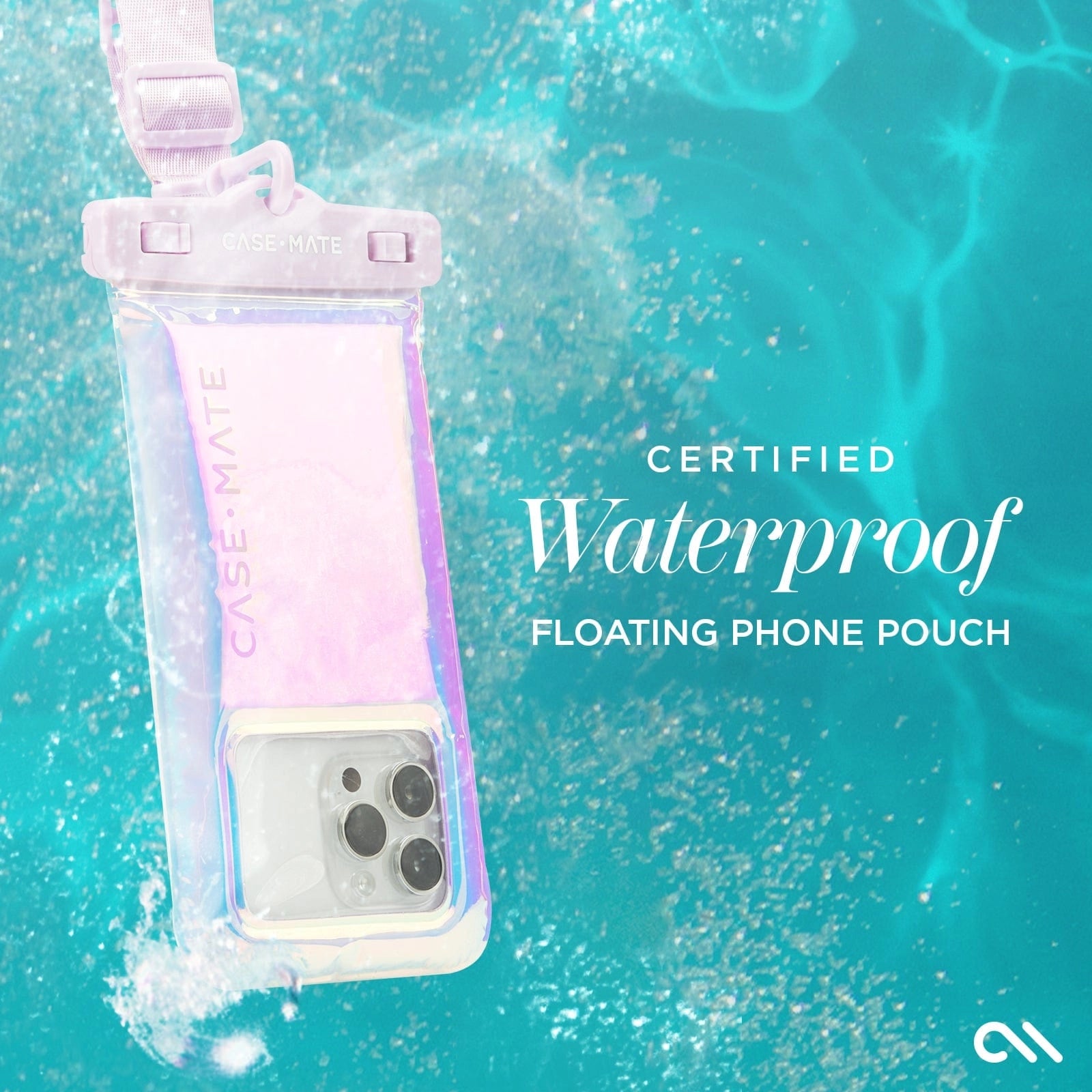 Waterproof Floating Phone Pouch - Iridescent