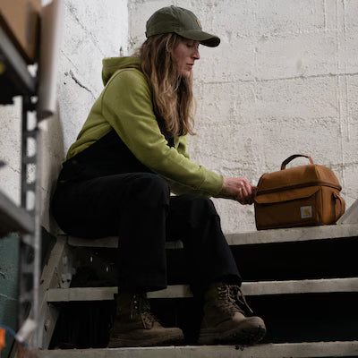 Carhartt Insulated 12 Can Lunch Cooler in Brown