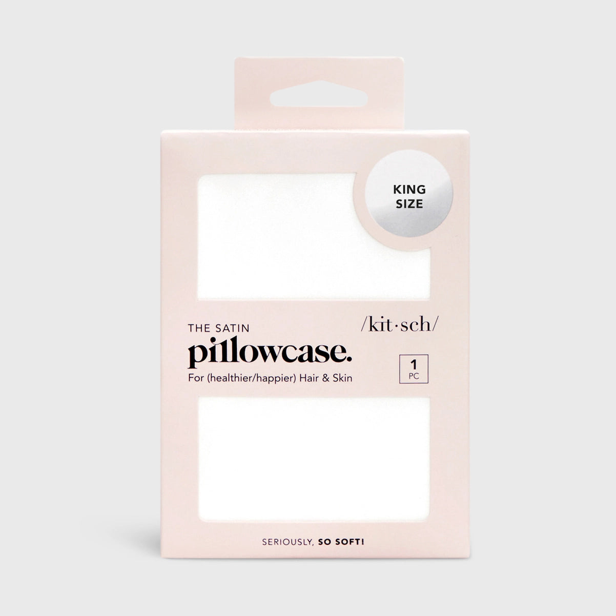 Kitsch King Pillowcase - Ivory