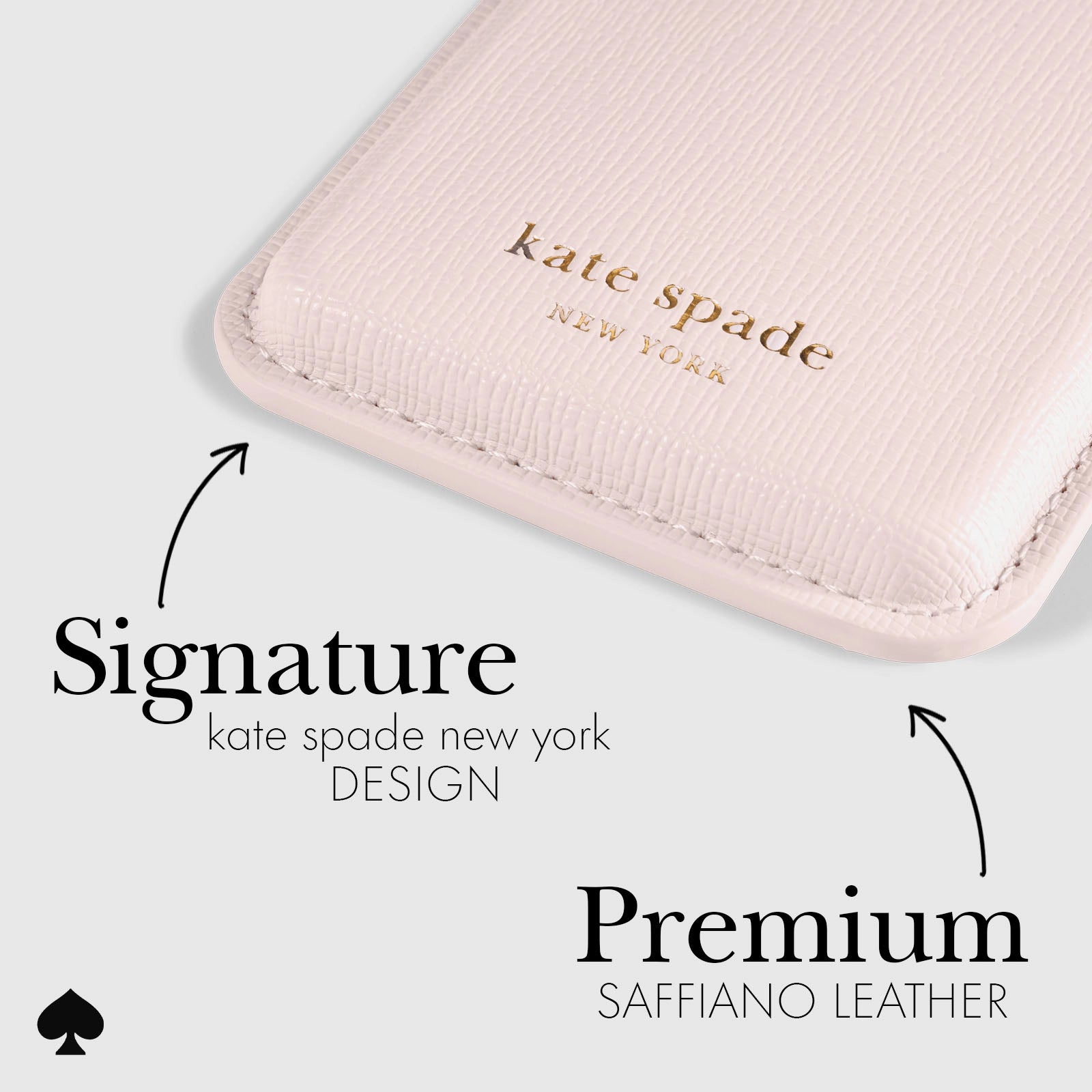 Kate Spade New York Wallet Magsafe - Pale Dogwood Pink