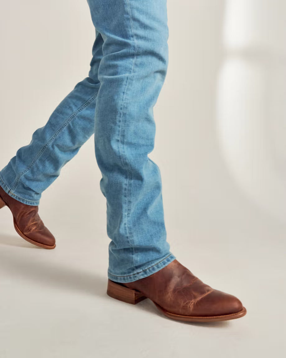 Tecovas Men's The Earl Goat Roper Boots
