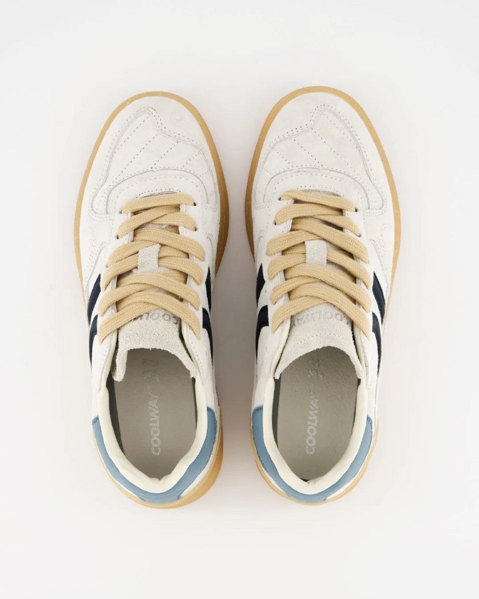 Coolway Women's Goal Sneakers | Smokey White