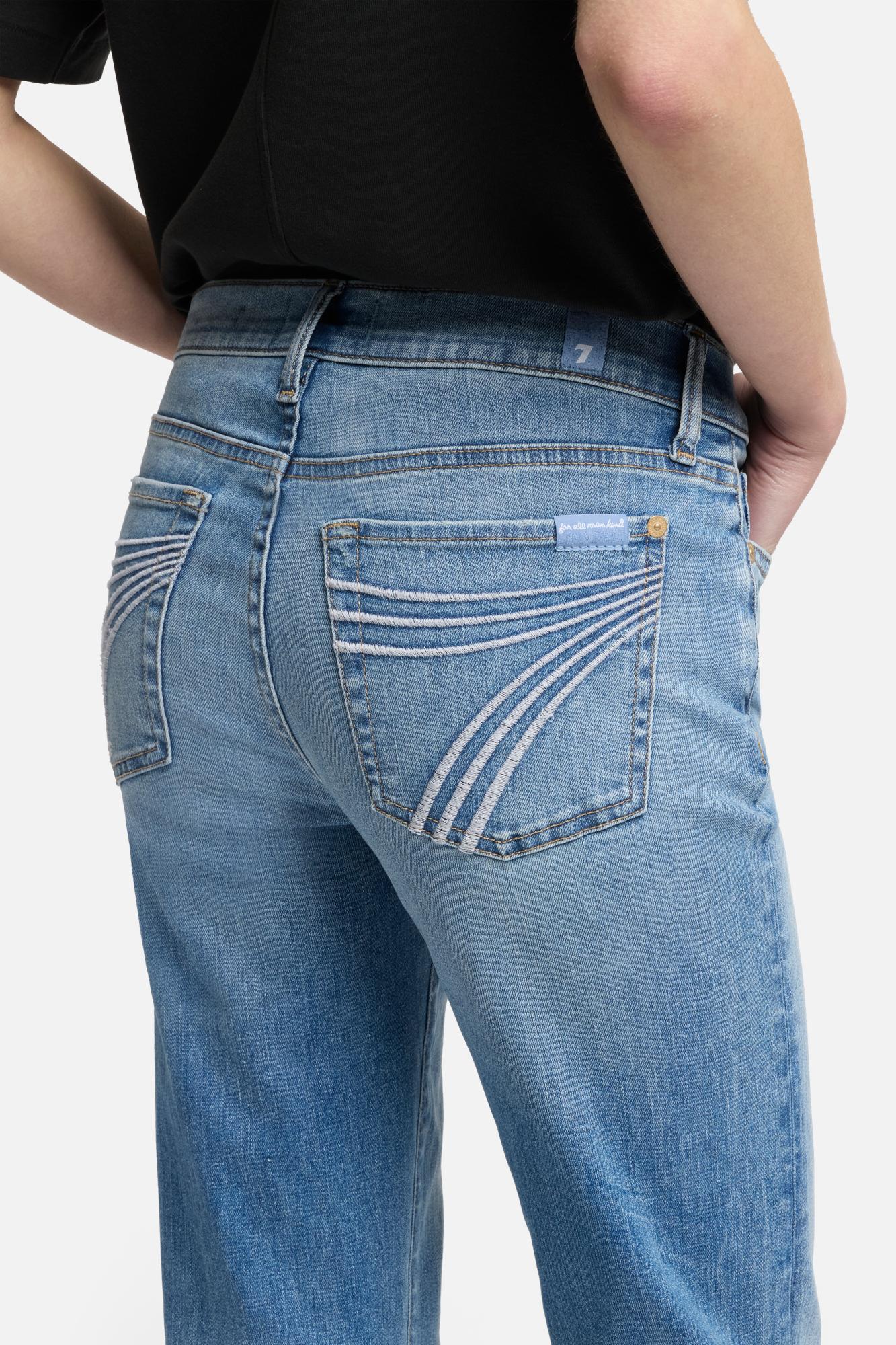 7 For All Mankind DOJO Slim Illusion Trouser Stretch Jeans | Pine | 32" & 34"