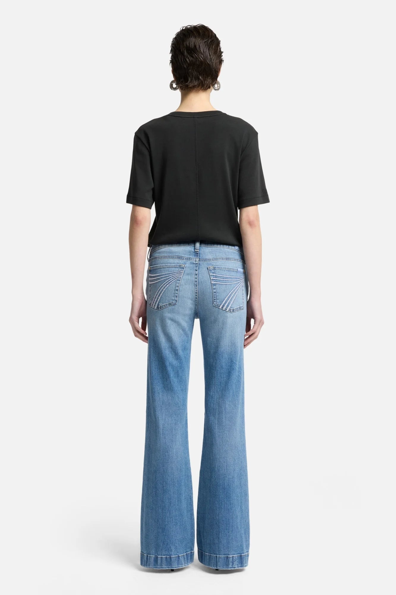7 For All Mankind DOJO Slim Illusion Trouser Stretch Jeans | Pine | 32" & 34"