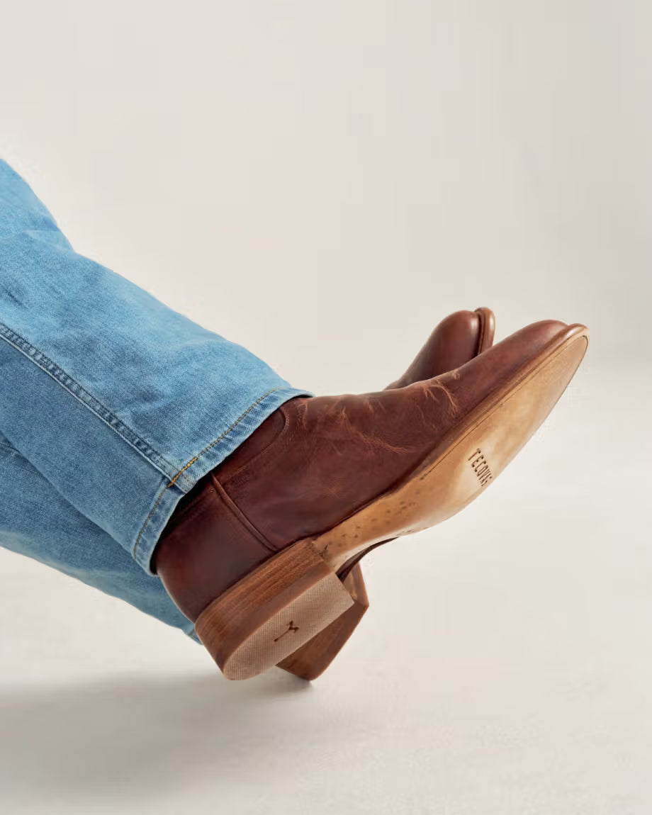 Tecovas Men's The Earl Goat Roper Boots