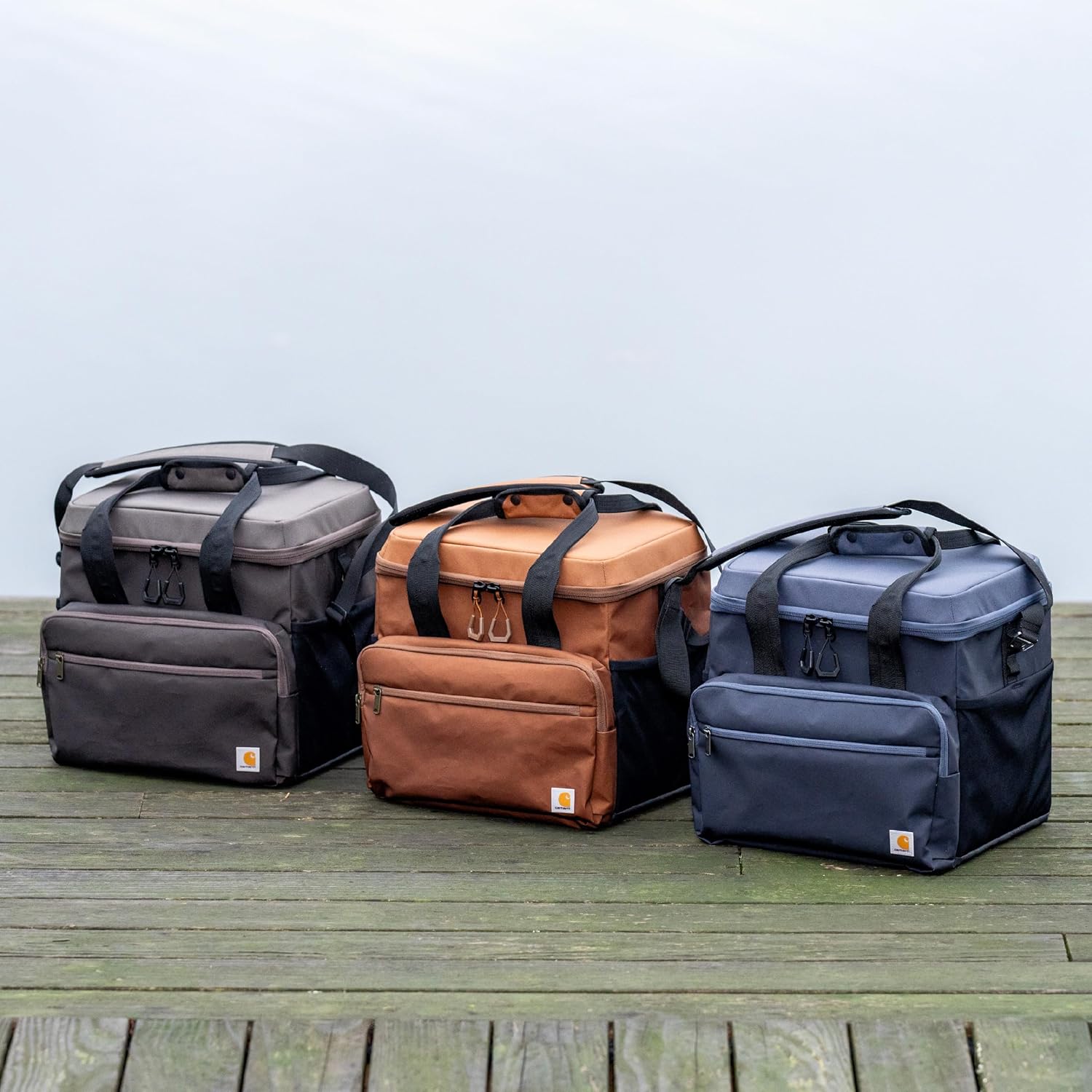 Carhartt Cold Front 24 Can Cooler in Brown