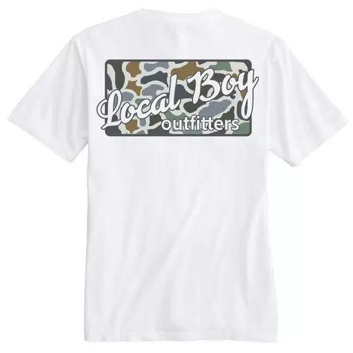 Local Boy Buff Plate T-Shirt