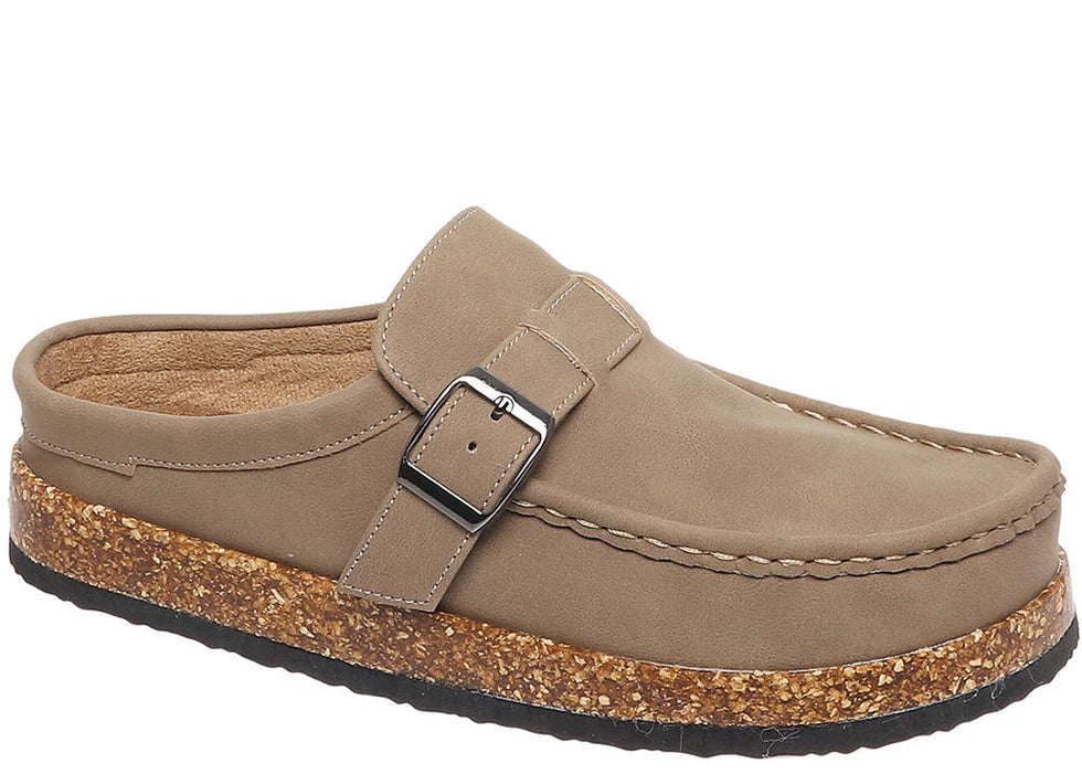 From Here On Clog in Taupe