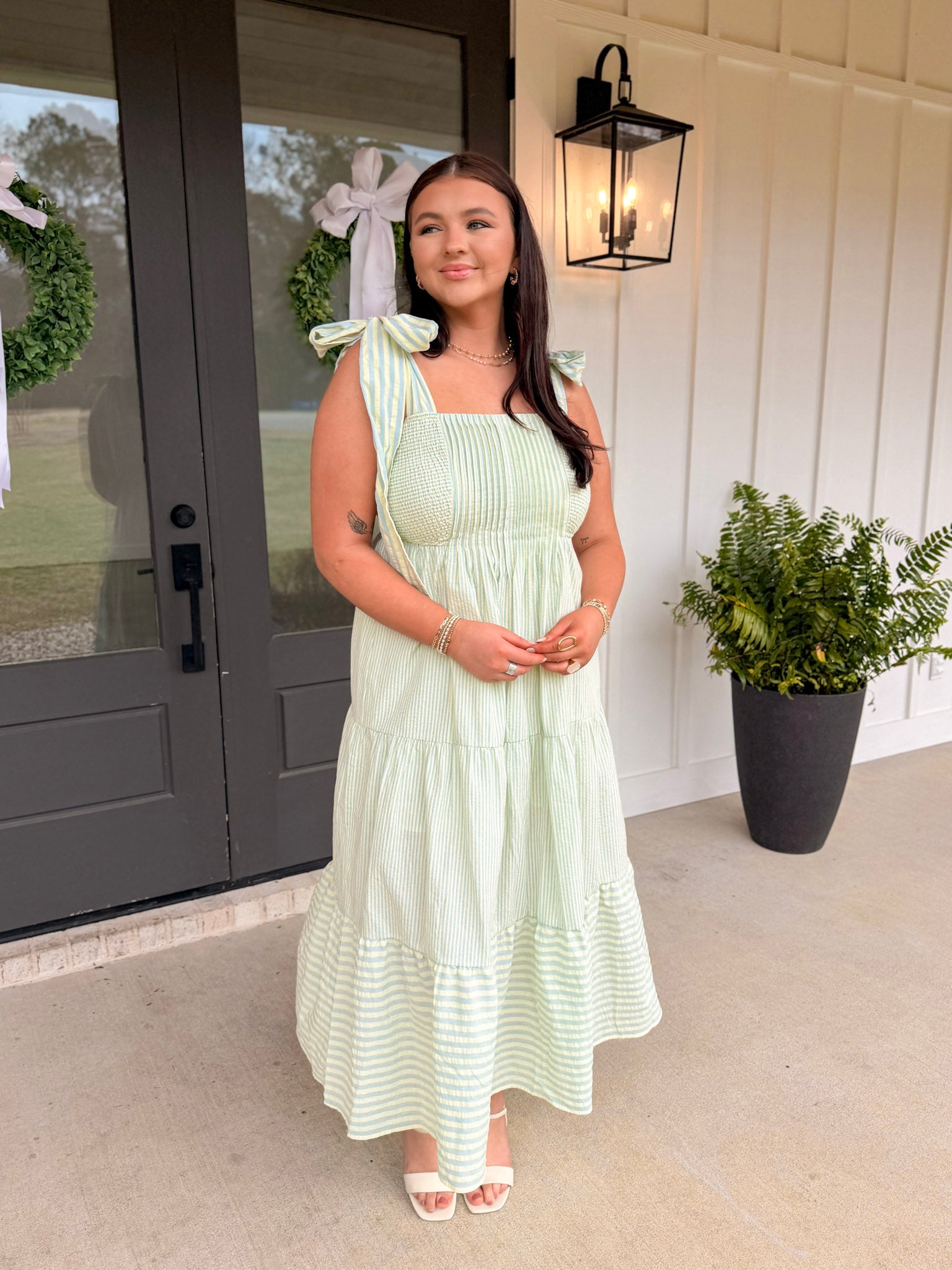 Summer in Stripes Maxi Dress