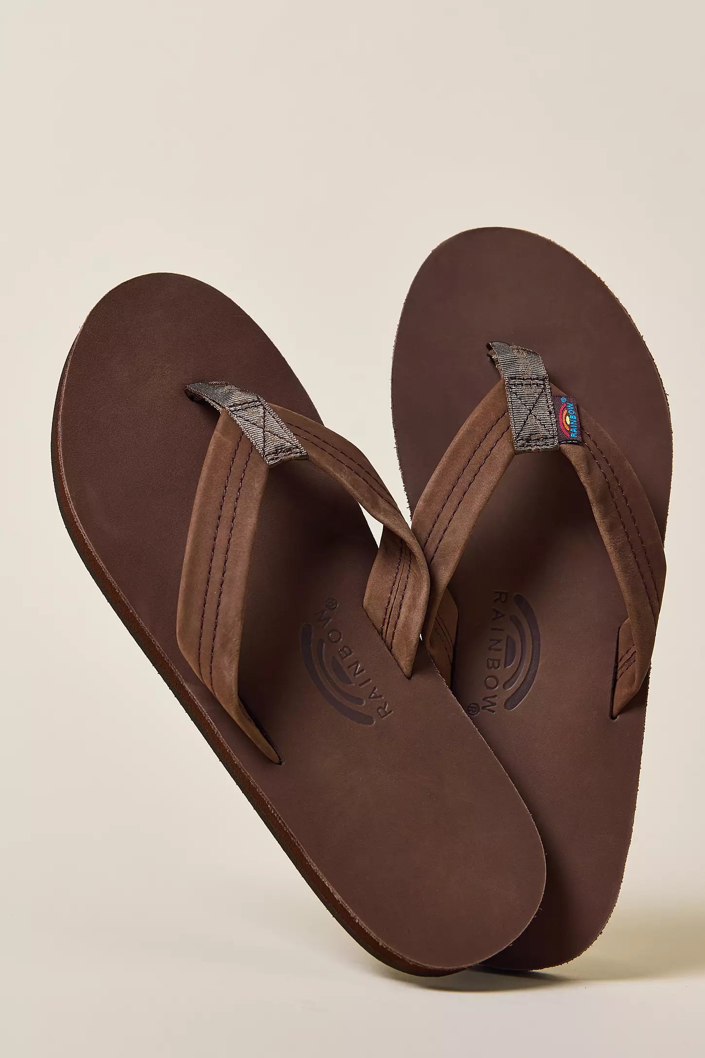 Rainbow Sandals | Men's Single Layer Premier Leather Sandals in eXpresso