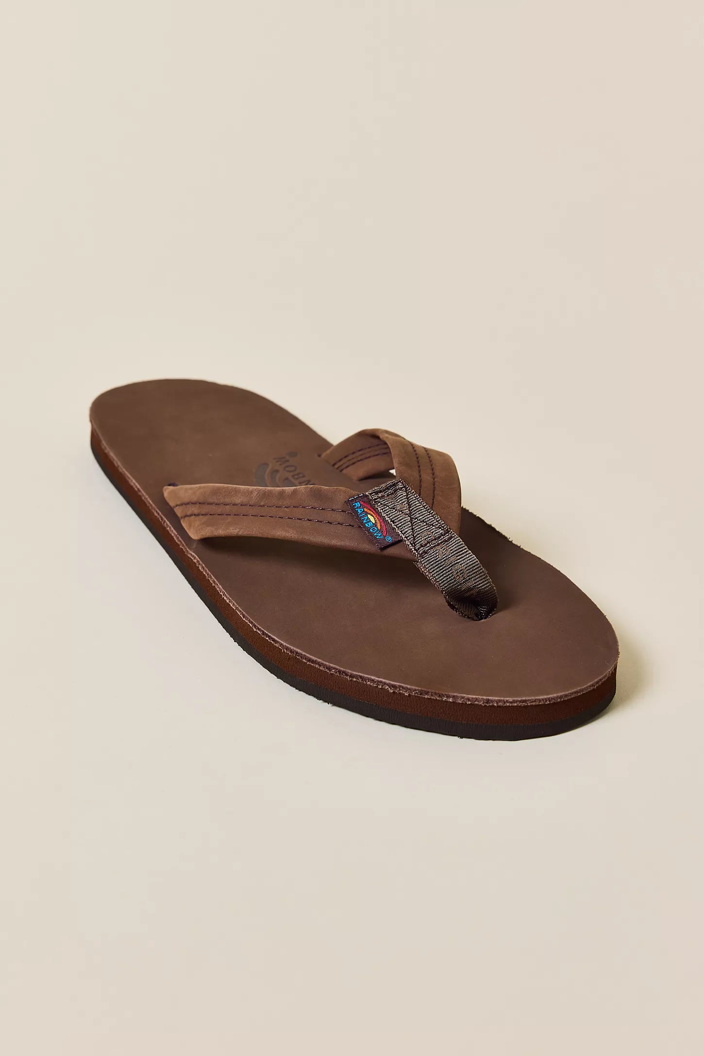 Rainbow Sandals | Men's Single Layer Premier Leather Sandals in eXpresso