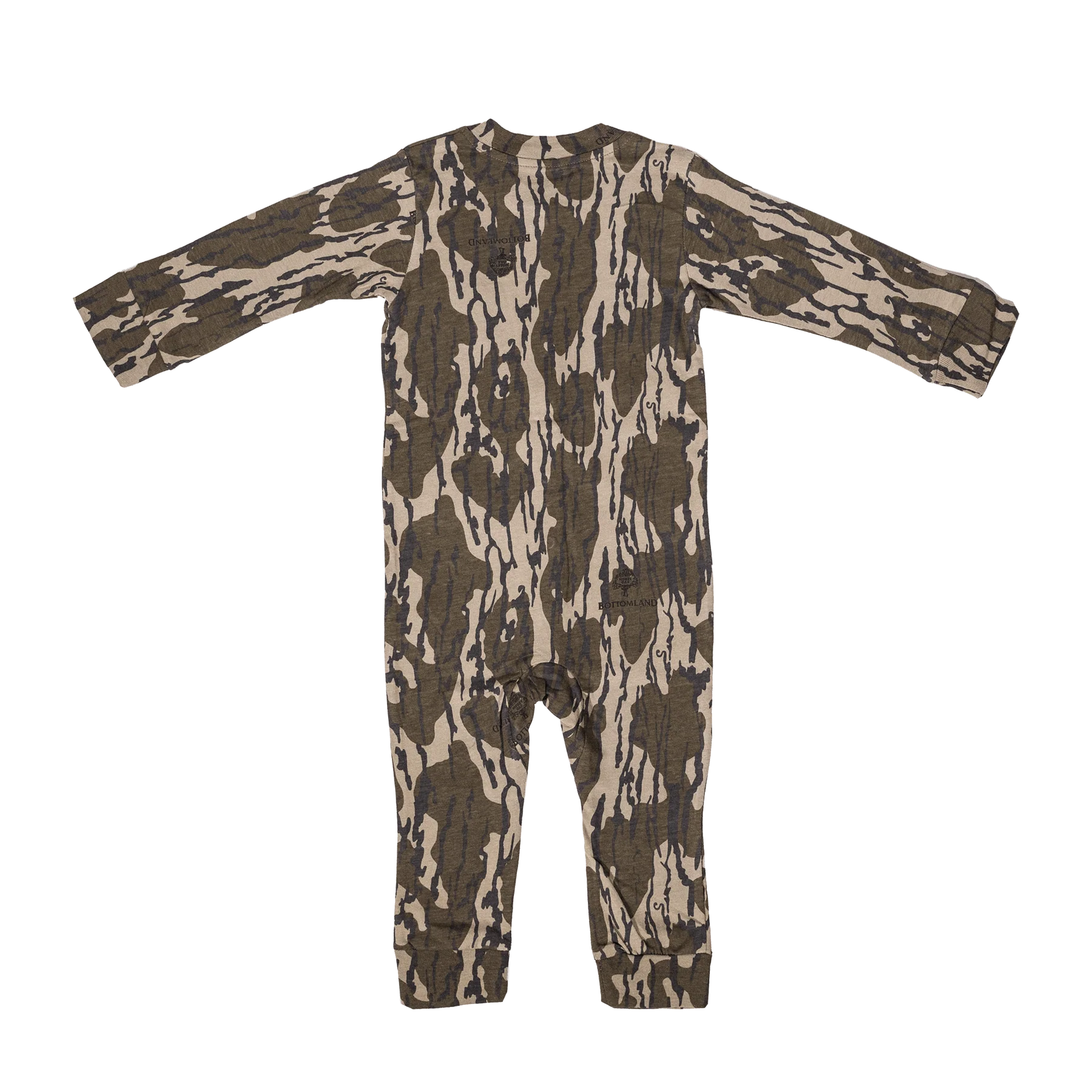 Mossy Oak Cotton Mill Infant Diaper Shirt in Bottomland