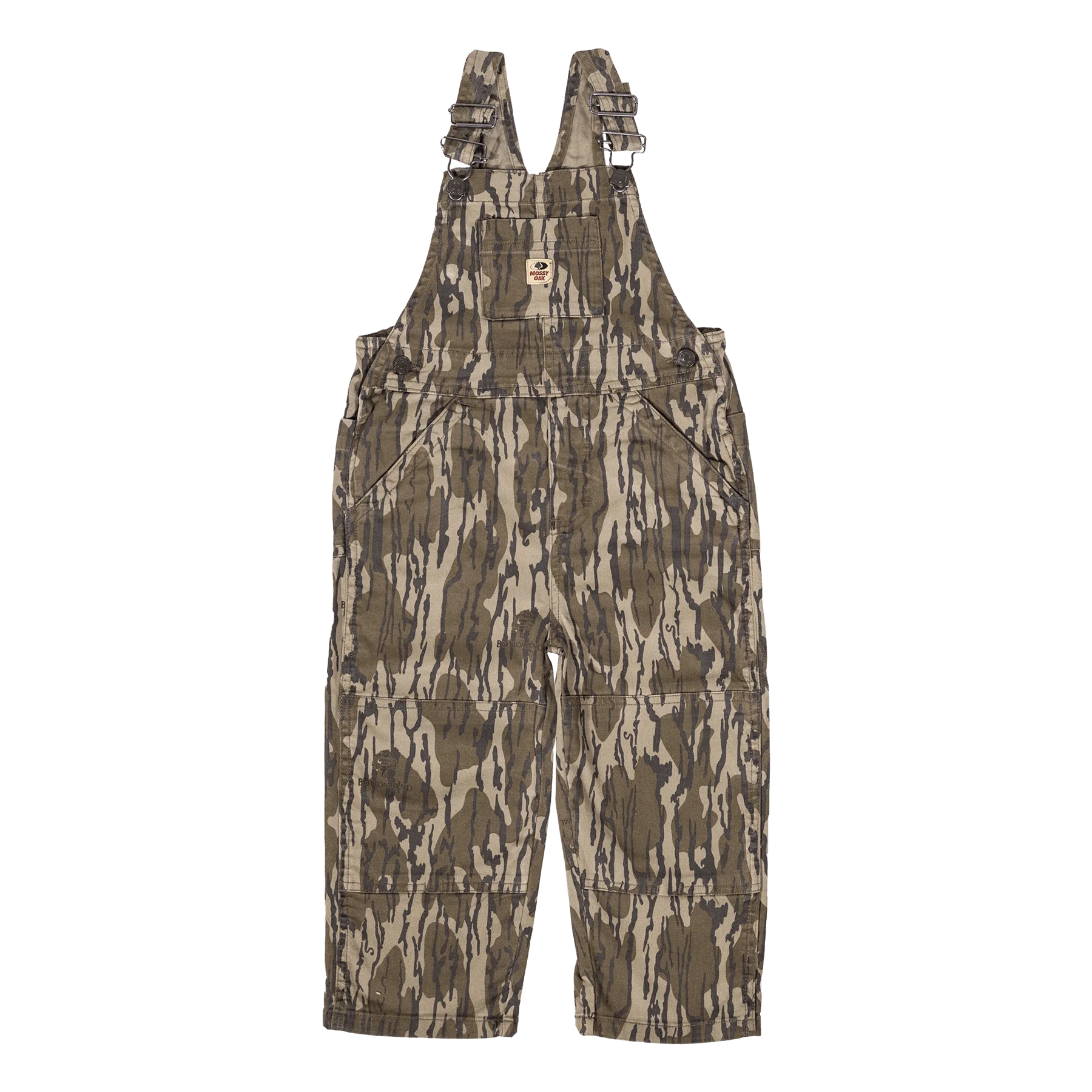 Mossy Oak Cotton Mill Toddler Bib Overall in Bottomland
