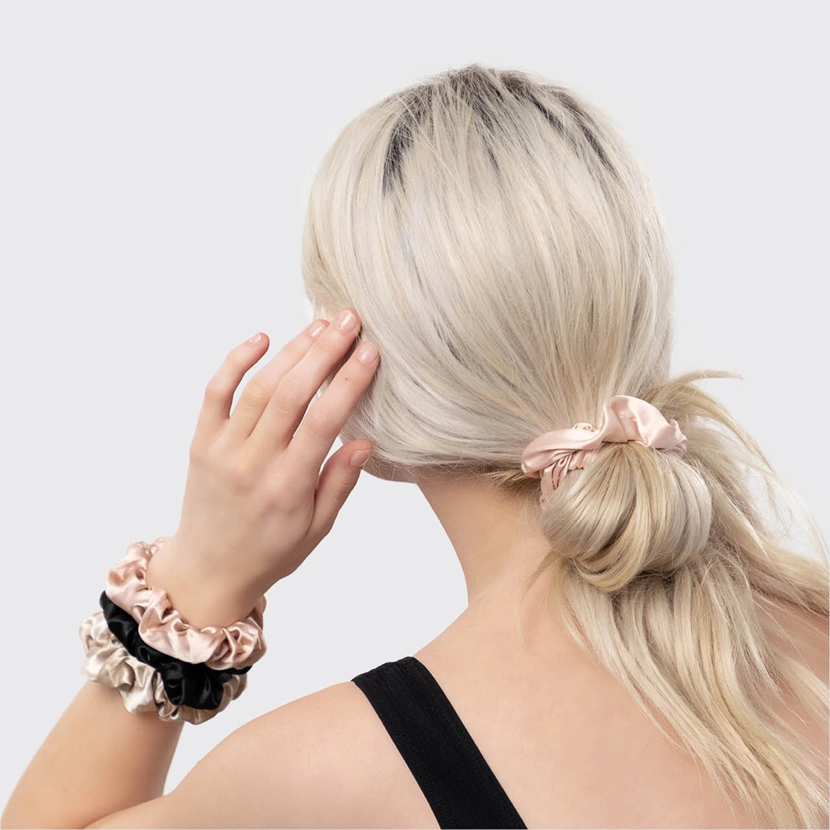 Kitsch Satin Sleep Scrunchies 5pc Set