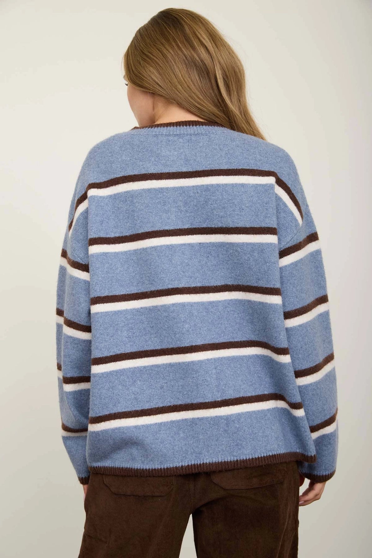 The Stevie Stripe Cardigan