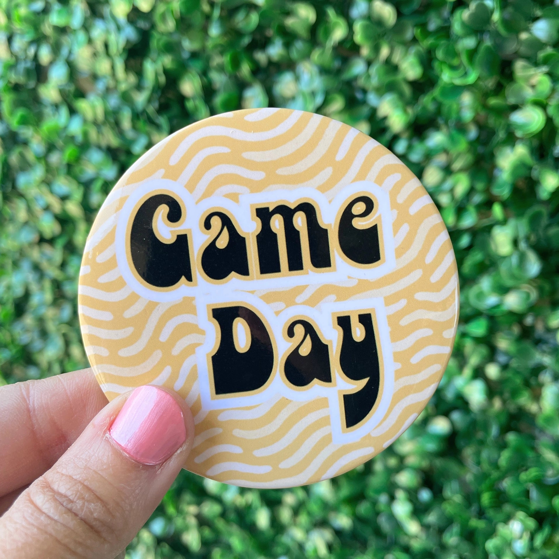 Wild Game Day Button